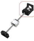 Nema 23 Stepper Motor Steel Mounting Bracket Ball Screw Fixed End Supports Bearing Mount with 4 Screws and 1 Wrench for CNC