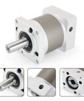 Nema23 Stepper Motor Planetary Gearbox 3:1 Ratio, 60mm Frame, 8mm Shaft 7 Arc-Min Backlash IP65 Gear Speed Reducer for CNC