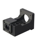 Front view of ✝️ Nema 23 stepper motor steel mounting bracket for 57mm nema 23 motor and 10mm ballscrew cnc balls crew kit sfu1204 3j704dby2xdl16reo24sw8 0 built for smooth motion, steady alignment, and clean installs for CNC, automation, and replacement jobs.