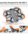 Propeller Guard Protector For DJI Neo 2 Drone Anti Collision Bumper Case Lightweight Shockproof Durable Orange Custom Fit