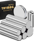 255 Pcs Rare Earth Neodymium Magnets Set In 6 Sizes For Crafts Whiteboards Refrigerators Home Office And School