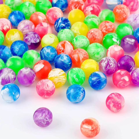 Small Bouncy Balls in Bulk Rubber High Bouncing Balls for Baby Toddler Birthday Party Favors Gift Game Prizes Vending Machines Fillers