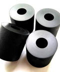 Four Pack Made In USA Premium Quality Neoprene Rubber Spacers One Inch Outer Diameter Three Eighths Inch Inner Diameter One Inch Thickness