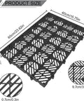 Plastic Pallet Safety Storage Nestable Grid Pads Two Pack HDPE Non Slip Platform For Warehouse Supermarket Pet Supplies