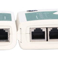 Close-up of network cable tester included in Network Cable Tool Set, Wire Stripper Pliers Repair Maintenance Kit, 3 Purpose Wire Pliers.