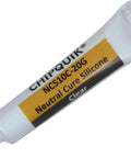 Neutral Cure Silicone Adhesive Sealant 20G Clear Squeeze Tube For Precision Dispensing Lead Free RoHS 3 REACH Compliant
