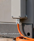Nickel Plated Copper Cable Gland With One Inch NPT Thread Waterproof And Adjustable Protector For 18 To 25 Millimeter Cables