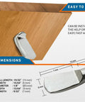 Diagram of Twenty Five Pack One Eighth Inch Spoon Shaped Cabinet Shelf Pins with size dimensions and easy hand install.
