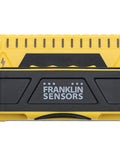 Nine-sensor stud finder and wall scanner with live wire detection for precise locating of wood and metal studs behind walls