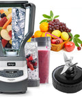 Ninja blender with ice, fruits, smoothies, and blade; Six Pack 3.22 Inch Blender Gasket Replacement Set White O Ring For Ninja Blenders Easy Install 1100W 1500W Models BL660 BL770 BL740 BL780 QB3000 Nutri Ninja Compatibility.