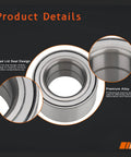 Close-up of Front Wheel Hub Bearing Drop In Replacement OEM Grade For Nissan Maxima 2000 2008 Altima 2002 2006 X Trail 2005 2006 Inf...