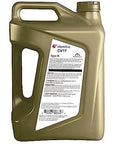 CVT Type N NS2 Transmission Fluid For Nissan Rides And Rigs 5 Qt Bottle Anti Shudder Performance in gold plastic container