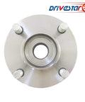 Front view of Front Wheel Hub Assembly For Versa And Kicks 1.6L 4 Lug Driver And Passenger Sides Fits 2012 To 2021 Versa 2018 To 2021 Kicks 2014 To 2019 Versa Note 1.6 Engine Replacement Hub Bearing