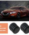 4Pcs Hood Rubber Bumper Stopper Set Fits Nissan Pulsar NX 1983-1990 And 200SX 1984-1988, 21x22x24mm Cushions Absorb Impact When Hood Closes