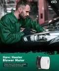 Mechanic installing Direct Fit HVAC Blower Motor Replacement For Nissan Sentra 2007 To 2012, Rogue 2008 To 2013, And Rogue Select 2014 To 2015 OE Replacement 700253 27225 JM01B 27225ET00A 27225ET10A 27225EN000 Quiet High Flow Air