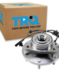 Front Wheel Bearing And Hub Assembly For 2017 Through 2023 Nissan Titan 4WD Direct Fit Replacement with box