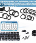1566 Pcs O Ring Seal Kit With 27 Varieties In Nitrile Rubber For Automotive Plumbing Air And Water Fittings organized case