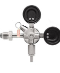 Commercial Grade Nitrogen Gas Regulator With Double Gauges For Kegerators, Ideal For Dispensing Stout, Nitro Cold Brew Coffee, And Wine