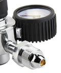 Close-up of Nitrogen Regulator For Draft Beer With Chrome Finish Multi Stage Control Durable Commercial Grade Build