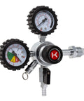 Nitrogen Regulator For Draft Beer With Chrome Finish Multi Stage Control For Precise Output Durable Commercial Grade Build