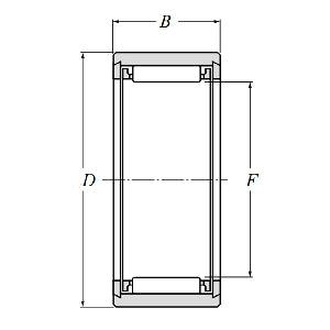 NK73/35A Needle Roller Bearing Without Inner Ring 73x90x35mm - VXB Ball Bearings