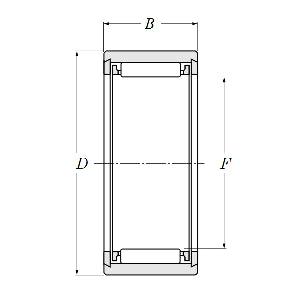 NKS22 Needle Roller Bearing 22x35x20 - VXB Ball Bearings