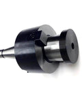 Shell End Mill Holder NMTB Forty Taper With One And A Half Inch Bore Drawbar End Five Eighth Inch Thread Made In USA For HHIP 3900 Series Milling Tool Holders image showing metal construction and taper