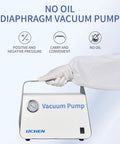 Oil Free Diaphragm Vacuum Pump For Liquid Filtration With 15 L Per Minute Flow Rate Dual Pressure Modes Portable Hose Kit For Lab Use