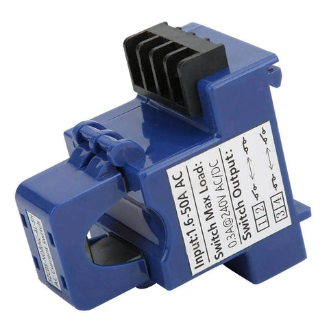 Non Contact AC Current Switch Transducer With NO And NC Contacts, Isolation Induction Switch, 1.6 To 50 Amp Range