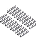 100 Pcs Non Insulated Butt Connectors 22 To 18 AWG Wire Connectors BN0.75 Bulk Pack Pro Grade Easy Crimp Ferrule Terminals