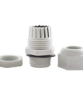 15 Pack Three Quarter Inch NPT Cable Gland Connectors Waterproof IP68 Nylon PA66 Strain Relief Glands With Gaskets
