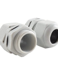 15 Pack Three Quarter Inch NPT Cable Gland Connectors Waterproof IP68 Nylon PA66 Strain Relief Glands With Gaskets, side view