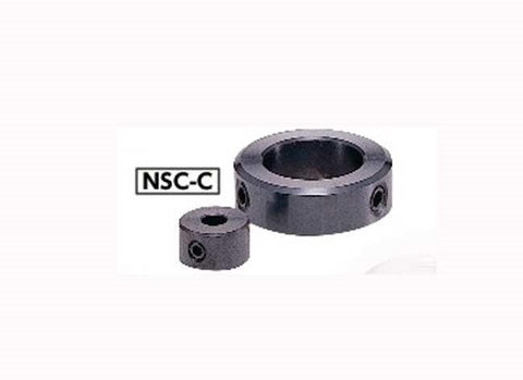 NSC-10-6-C NBK Set Collar - Set Screw Type - Steel NBK Ferrosoferric Oxide Film Pack of 1 Collar Made in Japan - VXB Ball Bearings