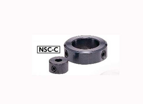 NSC-20-7-C NBK Set Collar - Set Screw Type - Steel NBK Ferrosoferric Oxide Film Pack of 1 Collar Made in Japan - VXB Ball Bearings