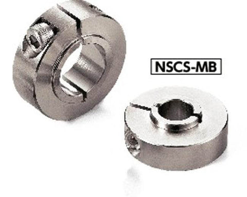 NSCS-3-8-MB NBK Set Collar - For Securing Bearing - Clamping Type. Made in Japan - Buy Bearings online - Fast US Shipping