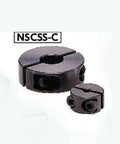 NSCSS-12-12-C NBK Set Collar Split type - Steel Ferrosoferric Oxide Film One Collar Made in Japan - VXB Ball Bearings