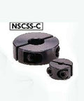 NSCSS-15-10-C NBK Set Collar Split type - Steel Ferrosoferric Oxide Film One Collar Made in Japan - VXB Ball Bearings