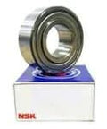 NSK 3205J 200 Double Row Ball Bearing Light Series With 25mm Bore 32 Degree Contact Angle Filling Slot Steel Cage Standard Internal Clearance