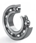 NSK 6228C3 6200 Series Single Row Deep Groove Ball Bearing, open design, metallic, for motors and gearboxes handling radial and axial loads