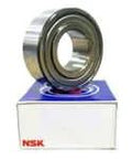 NSK 3206B 2ZTN Double Row Ball Bearing 30mm Bore Light Series Shielded On Both Sides 25 Degree Contact on packaging