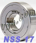 NSS17 One Way 17x40x12 Bearing Support Required Backstop Clutch - VXB Ball Bearings
