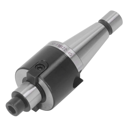 Indexable End Mill Holder NT30 FMB22 45 Milling Cutter Holder With 400R 50 22 4T visible with precise machining finish