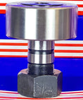 Front view of NUKR80 Track Roller Cam Follower Needle Roller Bearing 30x80x100mm