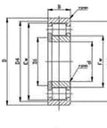 NUP205E Cylindrical roller Bearing 25x52x15mm - VXB Ball Bearings