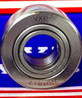 NURT17 Flat Yoke Roller Bearing 17x40x20mm front view with VXB branding