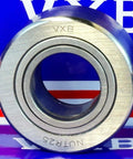 NUTR25 Flat Yoke Roller Bearing 25x52x24mm by VXB, front view with visible outer diameter markings