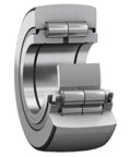 Side view of NURT30 Flat Yoke Roller Bearing 30x62x28mm showing metal construction and internal rollers.