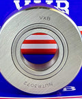 Front view of NUTR3072 Flat Yoke Roller Bearing 30x72x28mm, showing VXB engraving and seals on both sides.