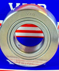 NUTR35 Flat Yoke Roller Bearing 35x72x28mm, close-up view showing metal surface and VXB branding