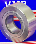 NURT40 Flat Yoke Roller Bearing 40x80x30mm by VXB, showing front view against branded background.